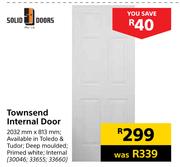 Solid Doors Townsend Internal Door 2032mmX813mm