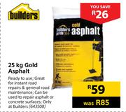 Builders 25Kg Gold Asphalt
