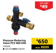 Pressure Reducing Valve PCV 600kPA