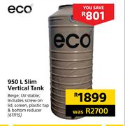 Eco 950Ltr Slim Vertical Tank
