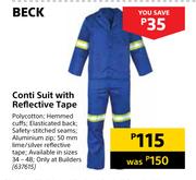 Beck Conti Suit With Reflective Tape