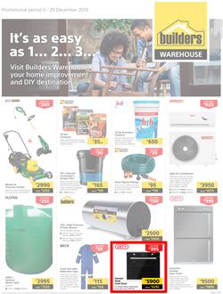 Builders Botswana : It's As Easy As 1... 2... 3... (3 Dec - 29 Dec 2019), page 1