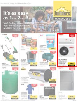 Builders Botswana : It's As Easy As 1... 2... 3... (3 Dec - 29 Dec 2019), page 1