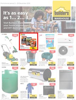 Builders Botswana : It's As Easy As 1... 2... 3... (3 Dec - 29 Dec 2019), page 1