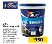Dulux 20L Weatherguard