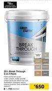 Fired Earth 20L Break Through 5 In 1 Paint