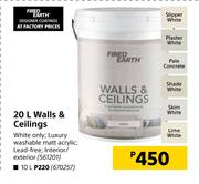 Fired Earth 20L Walls & Ceilings