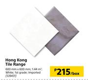 Hong Kong Tile Range 600mm x 600mm-Per Box
