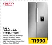 Defy 559Ltr Side By Side Fridge/Freezer DFF437