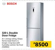 Bosch 320Ltr Double Door Fridge