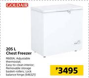 Goldair 205Ltr Chest Freezer R600A
