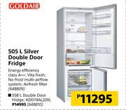 Goldair 558Ltr Double Door Fridge KDD74AL20N