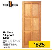 Solid Doors 6, 8 Or 10 Panel Door 2032mm X 813mm