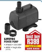Lifetec Power Pump-220-240V