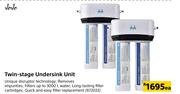 JoJo Twin Stage Undersink Unit-Each