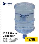 Oasis 18.9Ltr Water Dispenser