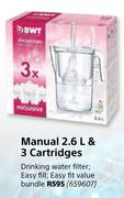 BWT Manual 2.6Ltr & 3 Cartridges