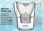 BWT Mineral Water Jug White-2.7Ltr