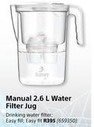 BWT Manual 2.6Ltr Water Filter Jug