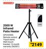 Goldair 2000W Infrared Patio Heater