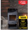 Megamaster Volta Closed Combustion Fireplace