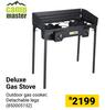 Campmaster Deluxe Gas Stove