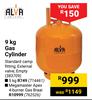 Alva 5Kg Gas Cylinder