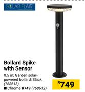 Solar Flair Bollard Spike With Sensor