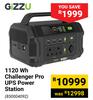 Gizzu 1120 Wh Challenger Pro UPS Power Station
