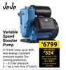 JoJo Variable Speed Booster Pump