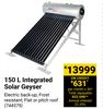 150L Integrated Solar Geyser