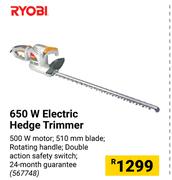 Ryobi 650W Electric Hedge Trimmer