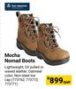 Bata Industries Mocha Nomad Boots-Per Pair