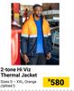2 Tone Hi Viz Thermal Jacket