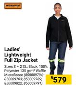 Interceptor Ladies Lightweight Full Zip Jacket
