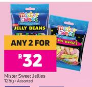Mister Sweet Jellies Assorted-For Any 2 x 125g