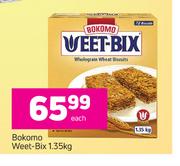 Bokomo Weet Bix-1.35Kg Each