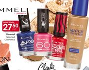 Rimmel Selected Cosmetics-Each