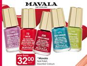 Mavala Nail Polish Assorted Colours-Each