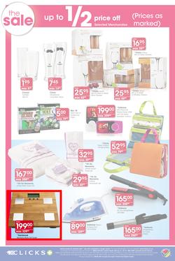 Clicks : The Sale Up To 1/2 Price Off (26 Dec 2013- 19 Jan 2014), page 2