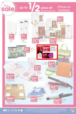 Clicks : The Sale Up To 1/2 Price Off (26 Dec 2013- 19 Jan 2014), page 2