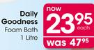 Daily Goodness Foam Bath-1L