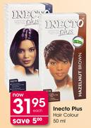 Inecto Plus Hair Colour-50ml Each
