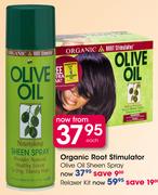 Organic Root Stimulator Olive Oil Sheen Spray