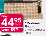 Madame Zingara Glitter Cosmetics Purse