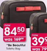 Be Beautiful Toiletry Bag