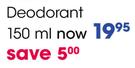 Dove Deodorant-150ml Each