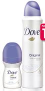 Dove For Women Roll-On 50ml Each