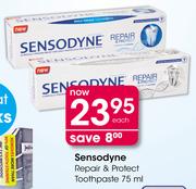 Sensodyne Repair & Protect Toothpaste-75ml Each