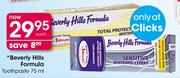 Beverly Hills Formula Toothpaste-75ml Each